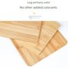 Bamboo Cutting Board: Square Kitchen Thawing Board, Travel & Camping Portable Option