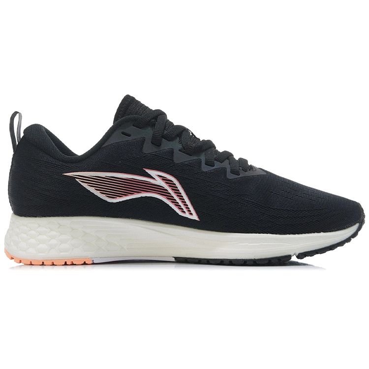 Li-Ning  Dark Horse 4 Black Neon Soft Orange Women Sneakers ARMR004-11