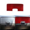 Red Carbon Fiber Upper Glove Box Cover Trim For Silverado GMC SIERRA 2014-2018