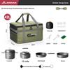 Outdoor Camping Stove Storage Bag with Pot Set