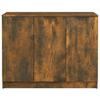 vidaXL Sideboard Räuchereiche 90,5x30x70 cm Holzwerkstoff