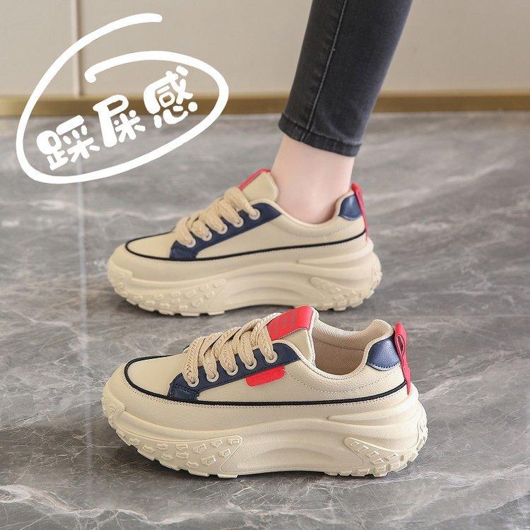 

Women s shoes Spring and summer new muffin platform leisure sports heightening dad shoes sports 35 синий