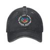 Unisex Autism Awareness Respect Love Support  Print Hat Vintage Distressed Denim Washed  Baseball Cap Adjustable