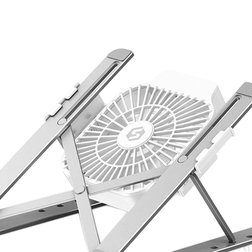 Desktop Laptop Stand, Ergonomic, Portable, Aluminum Alloy, Computer Folding Riser,