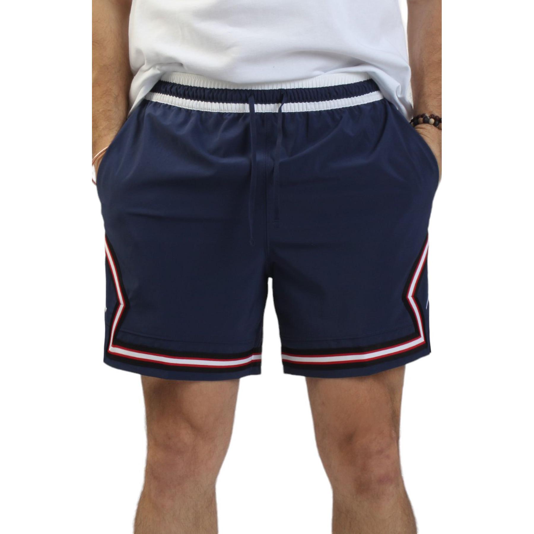 

Jordan Logo Drawstring Casual Shorts Men Shorts Midnight-Blue HJ6366-410 XXL
