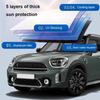 Car Front Window UV Sunshade Cover For MINI F65 F66 R56 R55 R57 R60 R61 F54 F55 F56 F60 J01 J05 U25 Auto Protection Accessories
