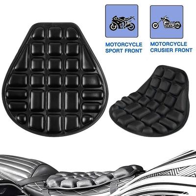 NEW Universal Motorcycle Seat Cushion Black Foam Soft Comfortable Breathable Seat Covers Mats Motorbike Electric Bike Accessory