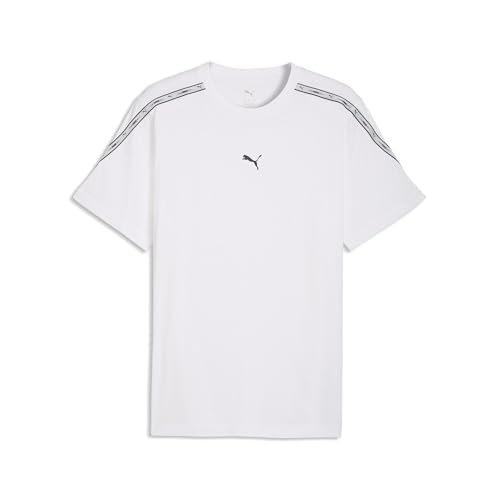 PUMA Men's ESS Tape T-Shirt New Navy Blue L Size Sports Casual Tee 69407616