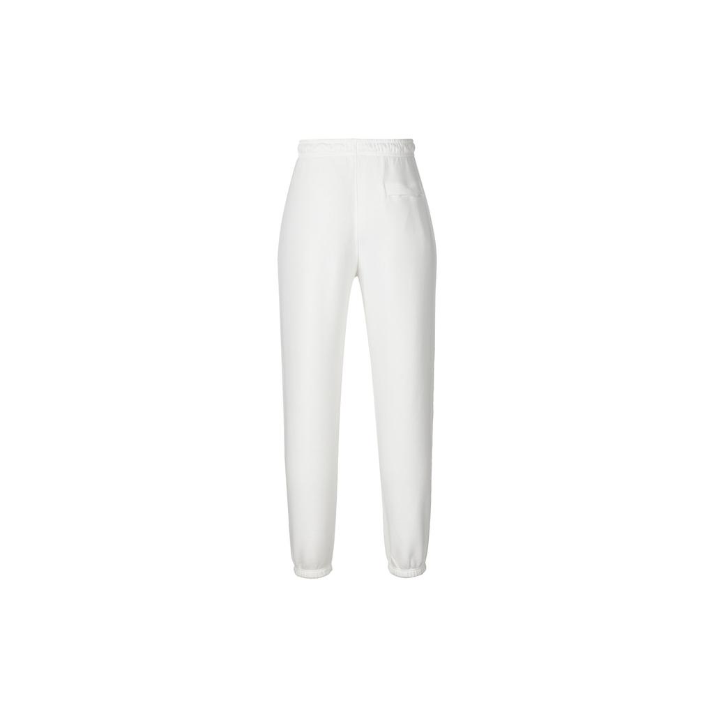 Nike Club Fleece Letter Print Drawstring Casual Cuffed Fleece Joggers Men Joggers White FV4454-100