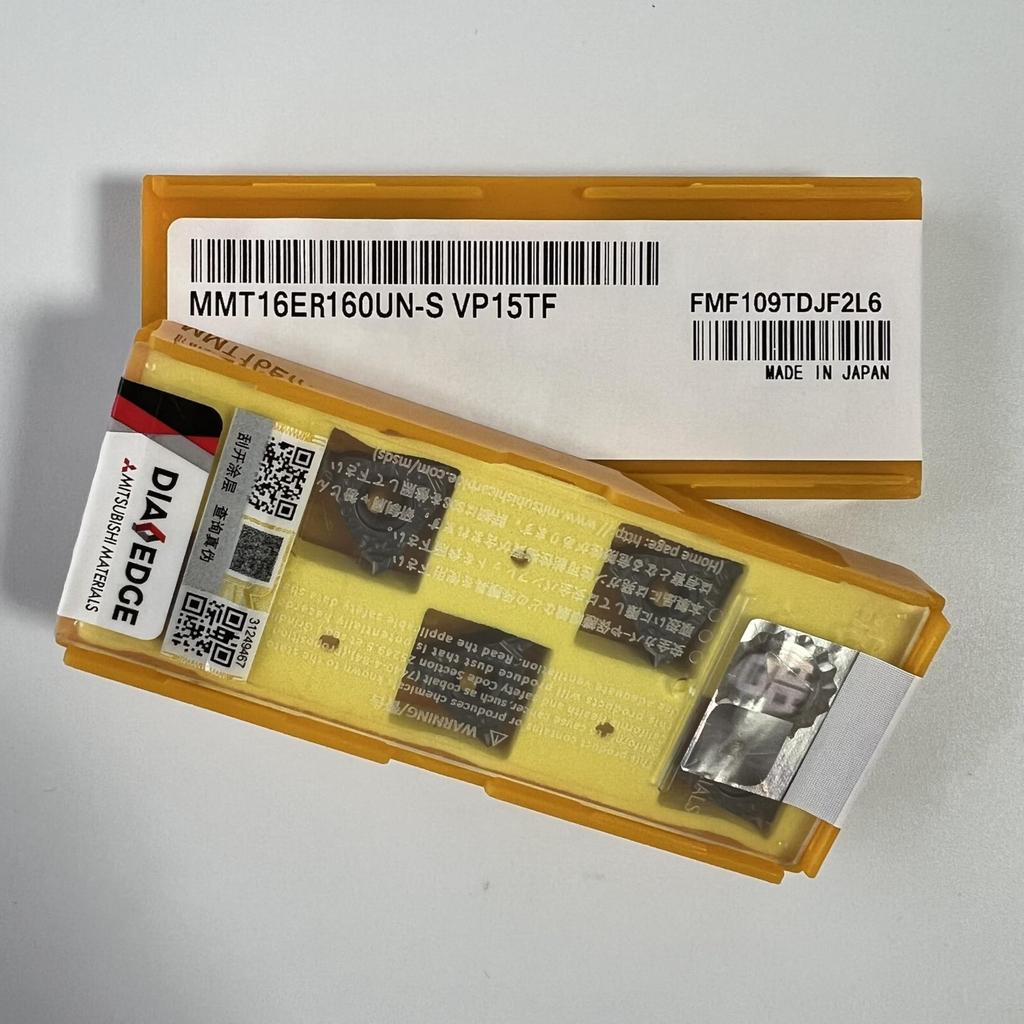 MITSUBISHI / MMT16ER160UN-S VP15TF / Carbide CNC Blade 10 Pcs