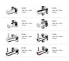 1/2'' European Triangle Valve Hot and Cold Water Stop Universal Retro Angle Valves All Copper Toilet Bathroom