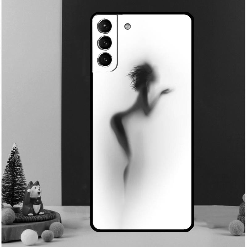 Sexy Woman Silhouettes Case For Samsung Galaxy S25 S26 Ultra S21 S22 S20 S23 S24 Ultra S10 Plus S25 FE Cover Funda