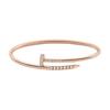 Cartier JUSTE UN CLOU Diamantové náramky Unisex Růžové zlato B6091317