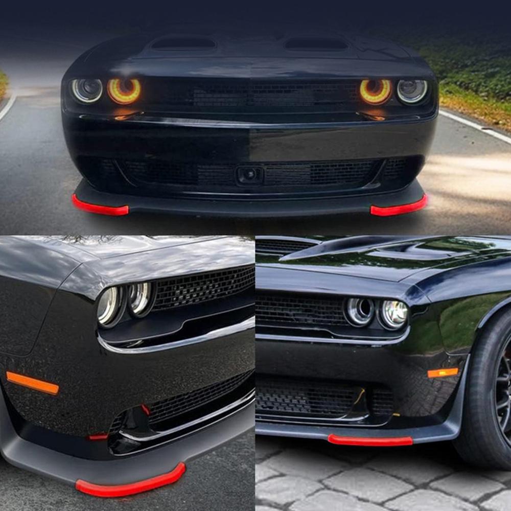 2Pcs Voodonala Front Splitter Bumper Lip Protector for Dodge Challenger HellCat Widebody 2015-2021
