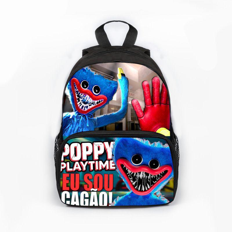 Zaino Huggy Wuggy di Poppy Playtime Il Compagno Perfetto per la Scuola e i Viaggi del Tuo Bambino