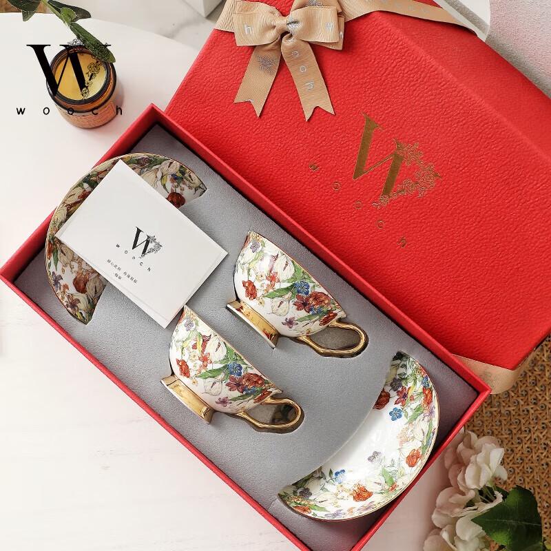 

WOOCH Midsummer Garden Ceramic Cup & Saucer Gift Set