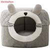 Cat Bed House Soft Plush Kennel Puppy Cushion Small Dogs Cats Nest Winter Warm Sleeping Pet Dog Bed Pet Mat Supplies Cat House