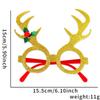 Christmas Party Eyeglass Frames: Santa, Snowman & Antler Designs for Kids