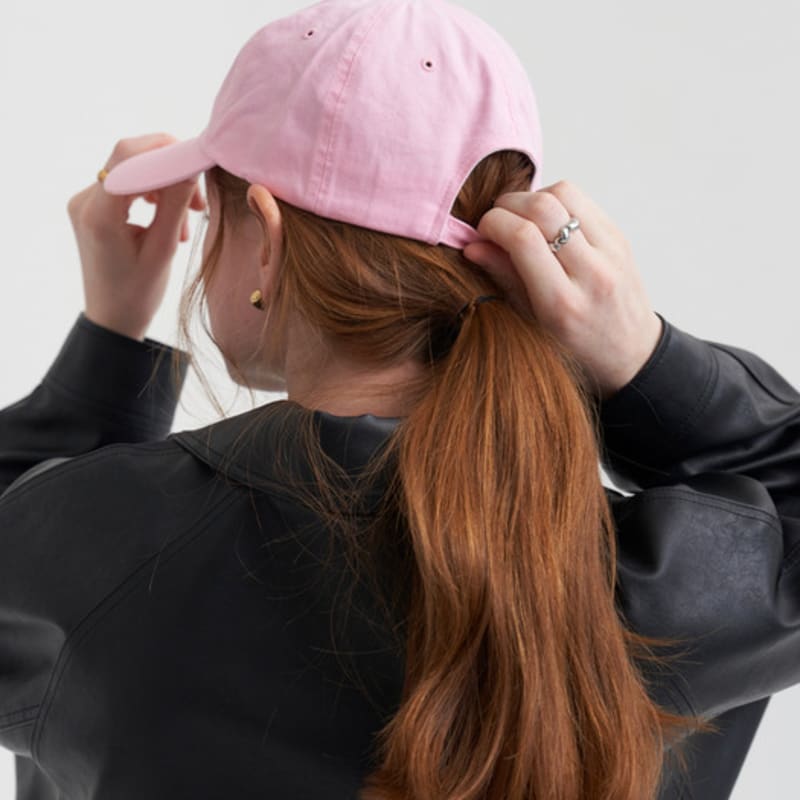 more jude JUDE LOGO CAP PINK