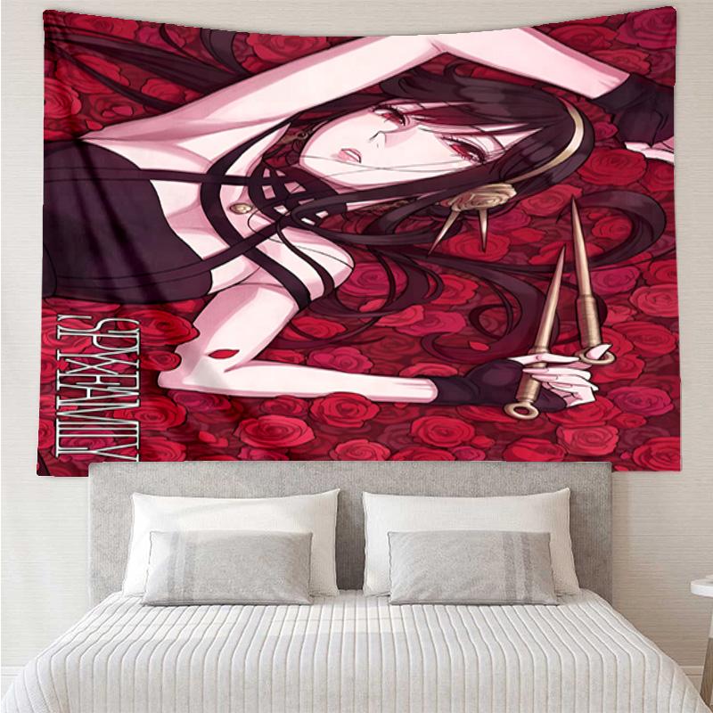Fantasy Adventure Anya Quick-Dry Tapestry Hanging for Bedroom,Livingroom, Playroom,Decor Art Room Wall Tapestry Holiday and Birthday Gifts