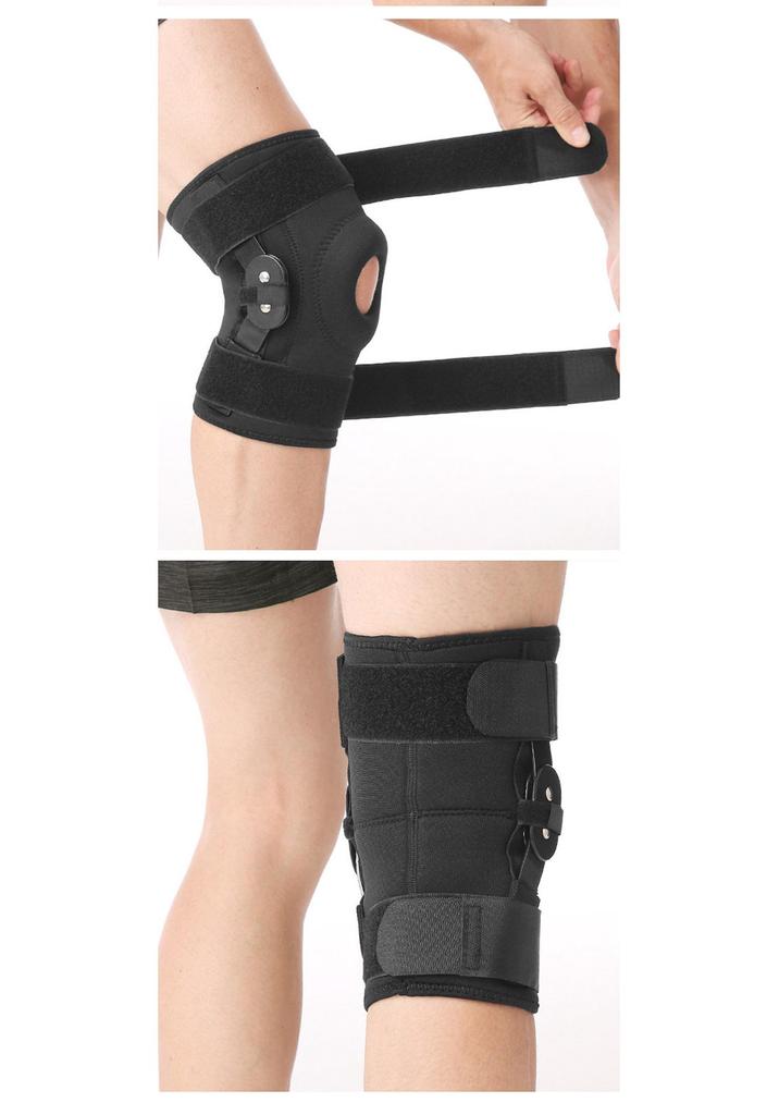 Unisex Adjustable Silicone Patella Knee Support Pads for Running and Fitness