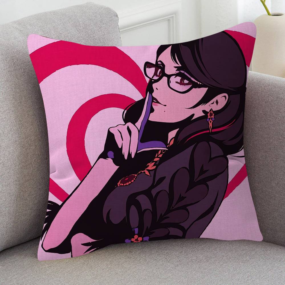 GAME Bayonetta Pillow Cover Sofa Cushion Cover Home Room Decoration Children Gift