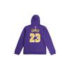 Nike Los Angeles Lakers LeBron James Basketball Sport Fleece Pullover Hoodie Men Tops Purple AV0401-504