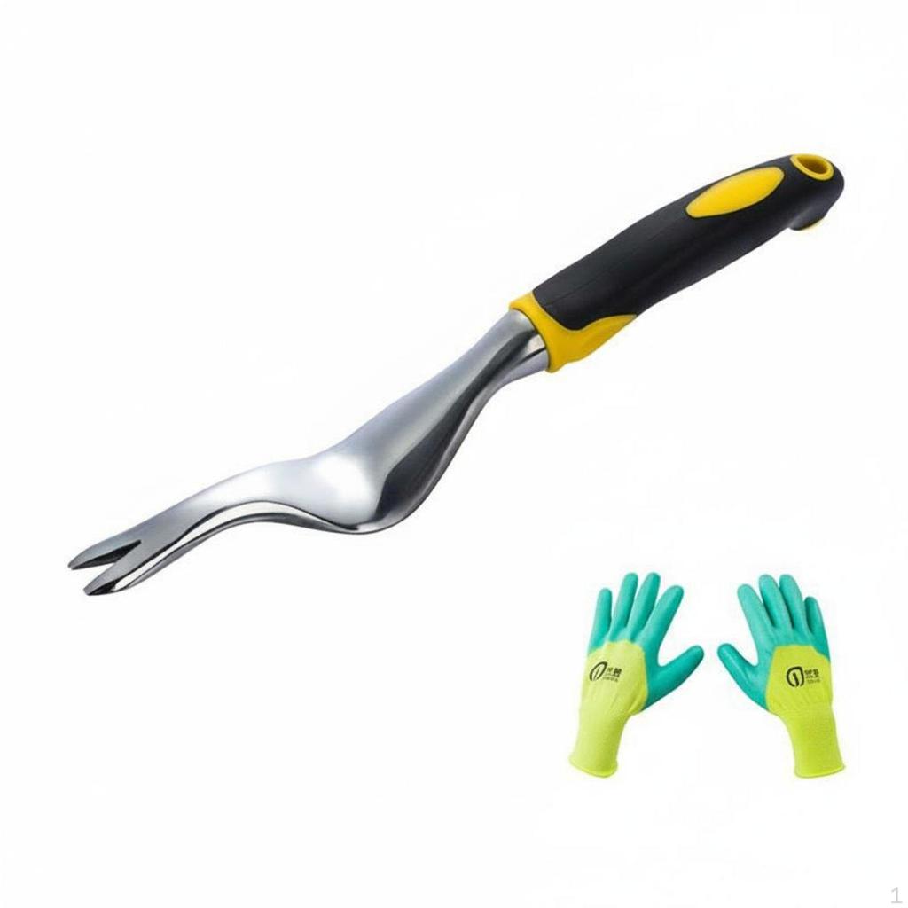 Garden Tool Taproot Extraction Removal Manual Invasive Growth Remover Ergonomic Handle Hand Weeder