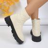 Women's Socks Shoes 2025 Spring Autumn New Breathable Casual Wedges Platform Ankle Boots Zapatos De Mujer Goth Boots