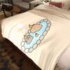 Capybara Companions Blanket Suitable for All Seasons Soft and Comfortable Digital Printing Sheet Nap Blanket