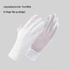 Women's Summer Ice Silk Touchscreen Fingerless Gloves
