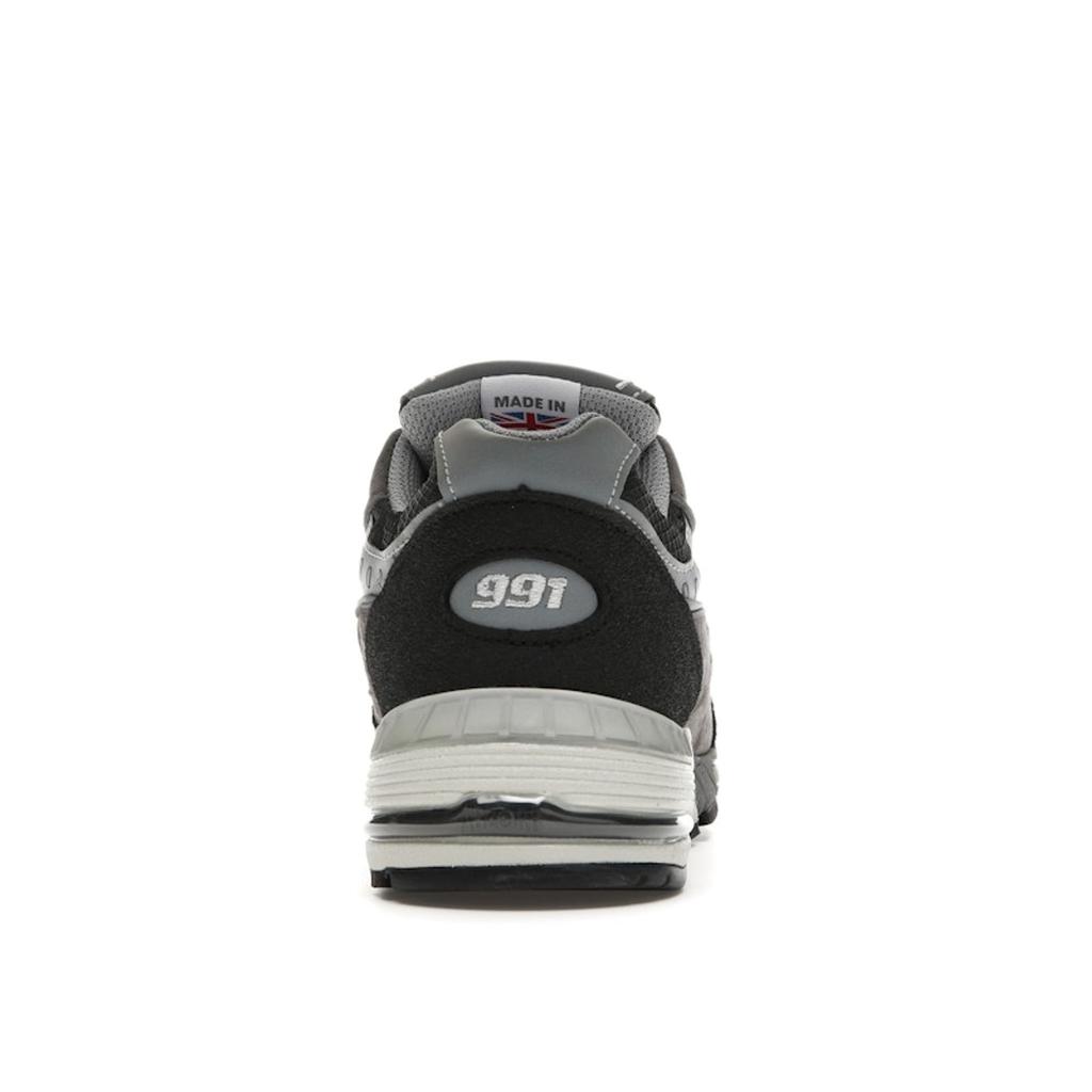 Slam Jam x New Balance 991 Made In England Shap Store Herren Sneaker Schwarz Silber M991SJM