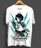 Xiao Genshin Impact T-shirt Anime Manga T-Shirt White