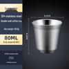 Tazza da caffè e tè a doppia parete isolata in acciaio inossidabile 304