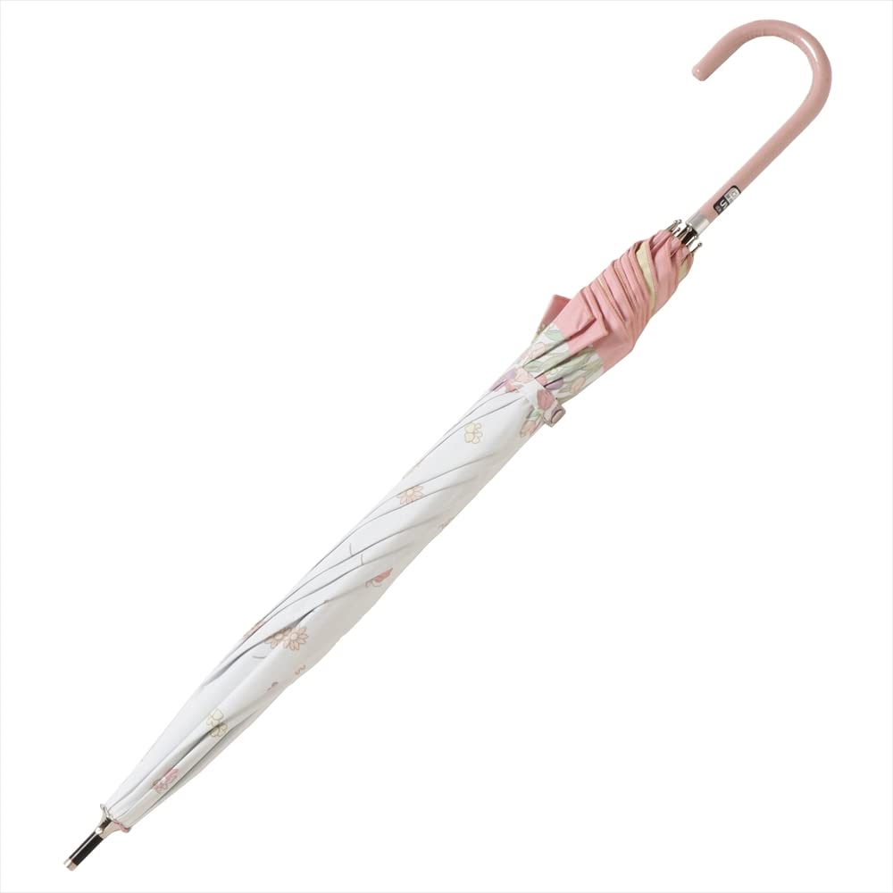 Ogawa Sanrio My Melody Parasol for Light Blocking UV Heat Water Flower 8 Goods 12959 Women, Rate, 99.9% Cut, Shielding, Repellent, Fairy, 50cm, Ribs,