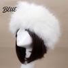 Women Autumn Winter Beanie Outdoor Cold-proof Thickened Hat Faux Fur Warm Plush