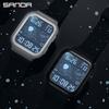 Sanda New Electronic Astronaut Watch – Square Strap, Detachable, Digital for Teens and Students