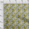 oneOone Cotton Flex Pear Green Fabric Leaves Craft Projects Decor Fabric Printed By The Yard 40 Inch