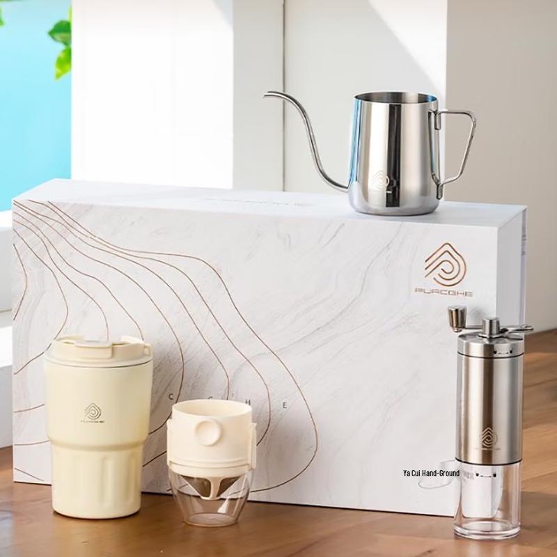 PURCGHE All-in-One Manual Coffee Brewing Set