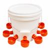Automatic Chicken Water Dispenser, 9.1L Bucket Dispenser with
