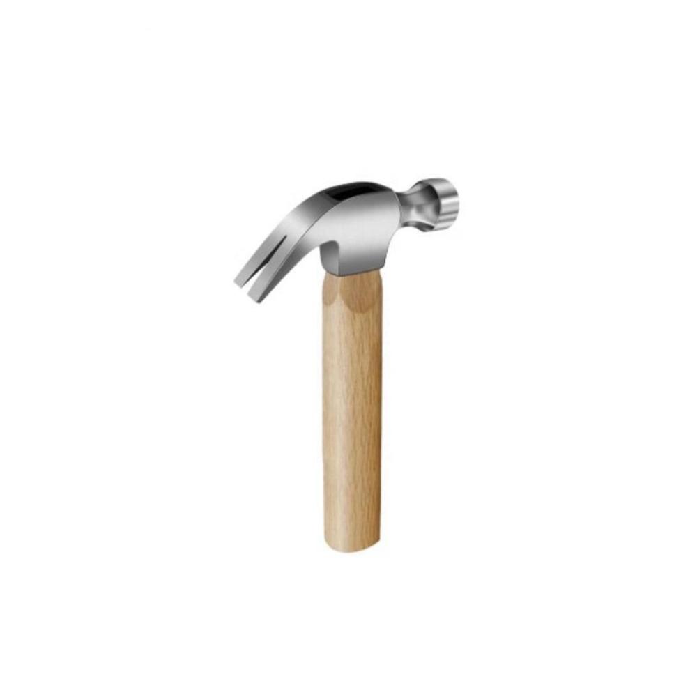 Short Handle Fitter's Hammer Mini Claw Hammer Durable Ball Peen Hammer  Household