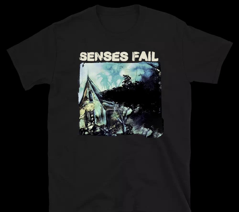 Senses Fail Black T Shirt All Size S-5XL Cotton Men And Women SG476 XS
