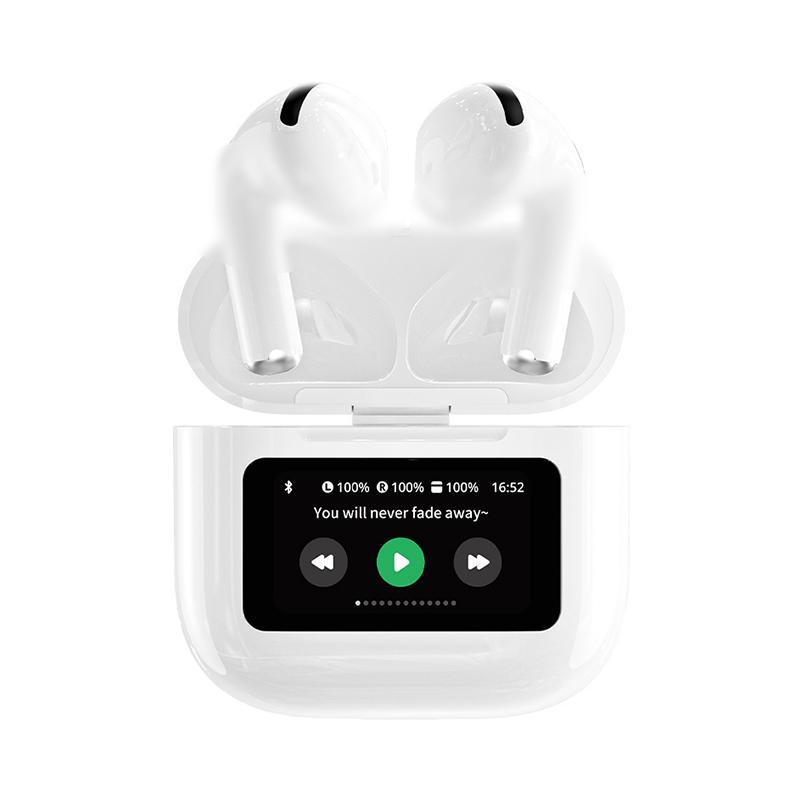 

Bluetooth-гарнитура Huaqiangbei A9Pro: 5-е поколение, шумоподавление ANC, длительное время автономной работы.