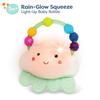 B. toys Teether Rattle, Rain Cloud Squeeze, Light-up Rattle Toy, 3 months and up, Authentic Product
