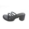 High-heeled Slippers Women's Outer Wear Summer New Korean Version Thick-heeled Fashion Women's Shoes Ins Trendy Simple One-word Slippers
