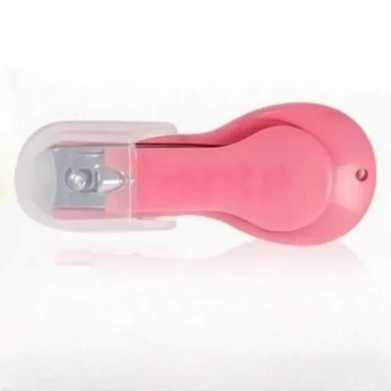 Children's Dedicated Anti Pinch Lever Nail Clippers Baby Nail Clippers Candy Color New Safety Professional Baby Nail Clippers