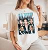 2026 Primavera/ Jamie Campbell Bower Upside Retro Attore Tendenza T-shirt Comoda di Alta Qualità per Fan