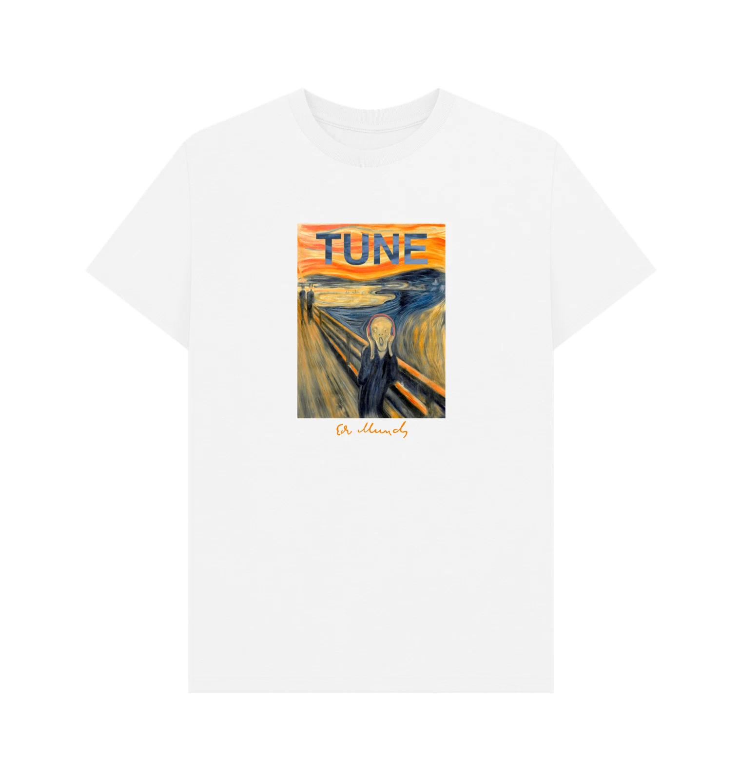 PREMIUM OFFICIAL APOH APOH Munch Scream Tune White T-Shirt S