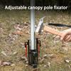 Canopies Rod Fixed Tube Adjustable Tent Canopies Holder Camping Awnings Rod Holder Windproof Canopies Rod Fixed Tube Stand