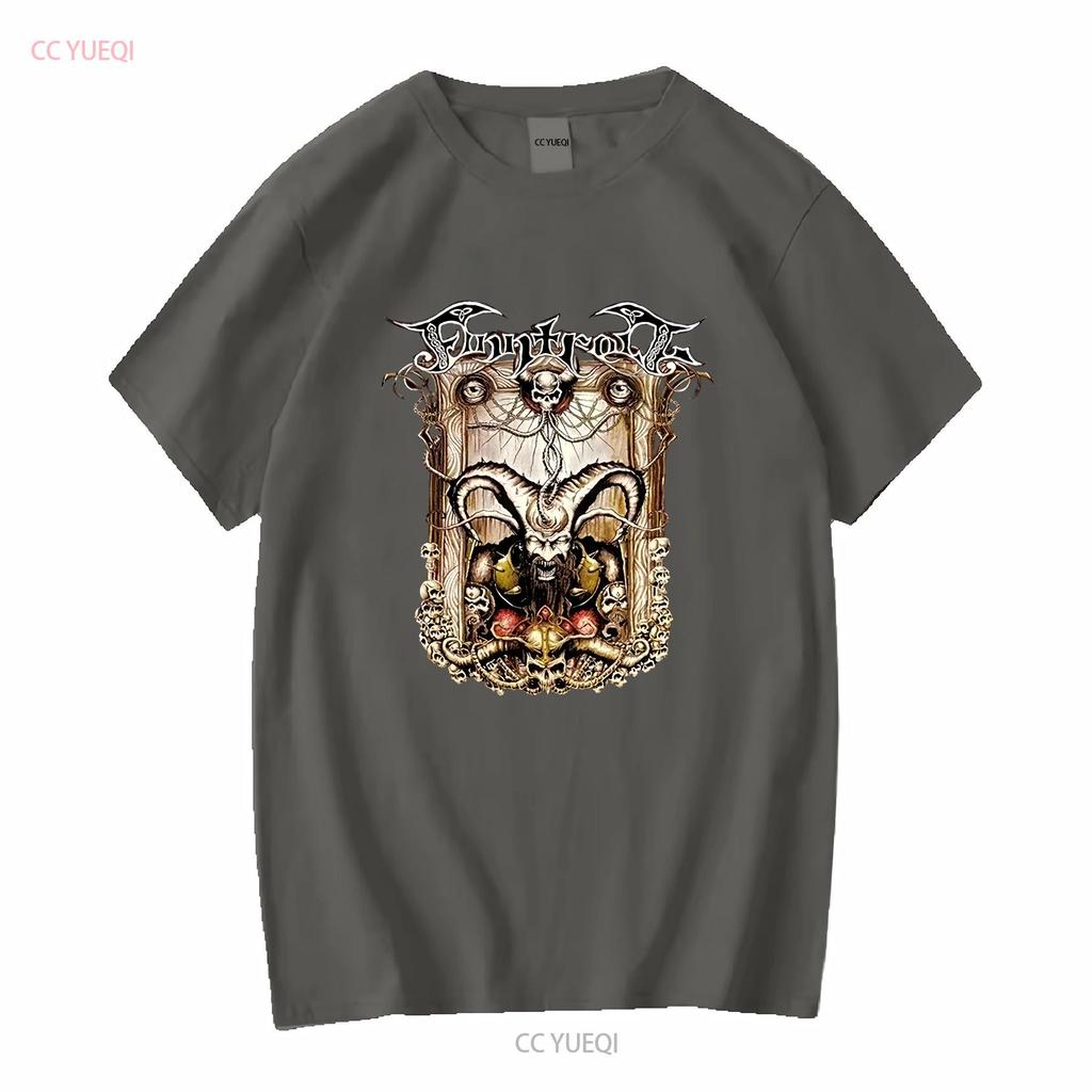 Finntroll T-Shirt Herren Groß Schwarz Band Musik vintage Gewaschen Mode Grafik homme Atmungsaktiv Designerkleidung Unisex Weich